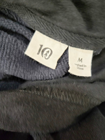 Tentree black mountain logo pullover hoodie. Men's medium / ladies large