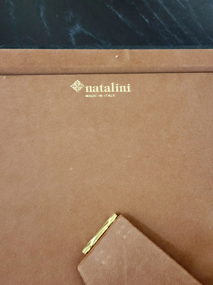 Natalini 8 x 10 inch black and white striped photo frame (sorry, no shipping)