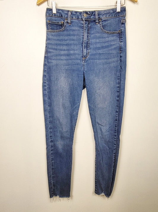 Gap distressed Sky High Universal Jeggings. Size 10 regular (measures as an 8)