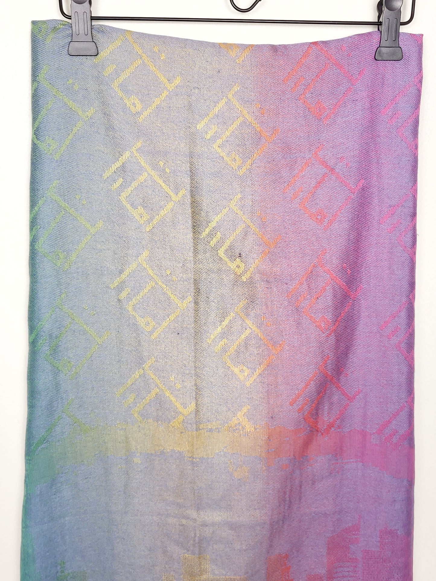 Linda rainbow pashmina scarf