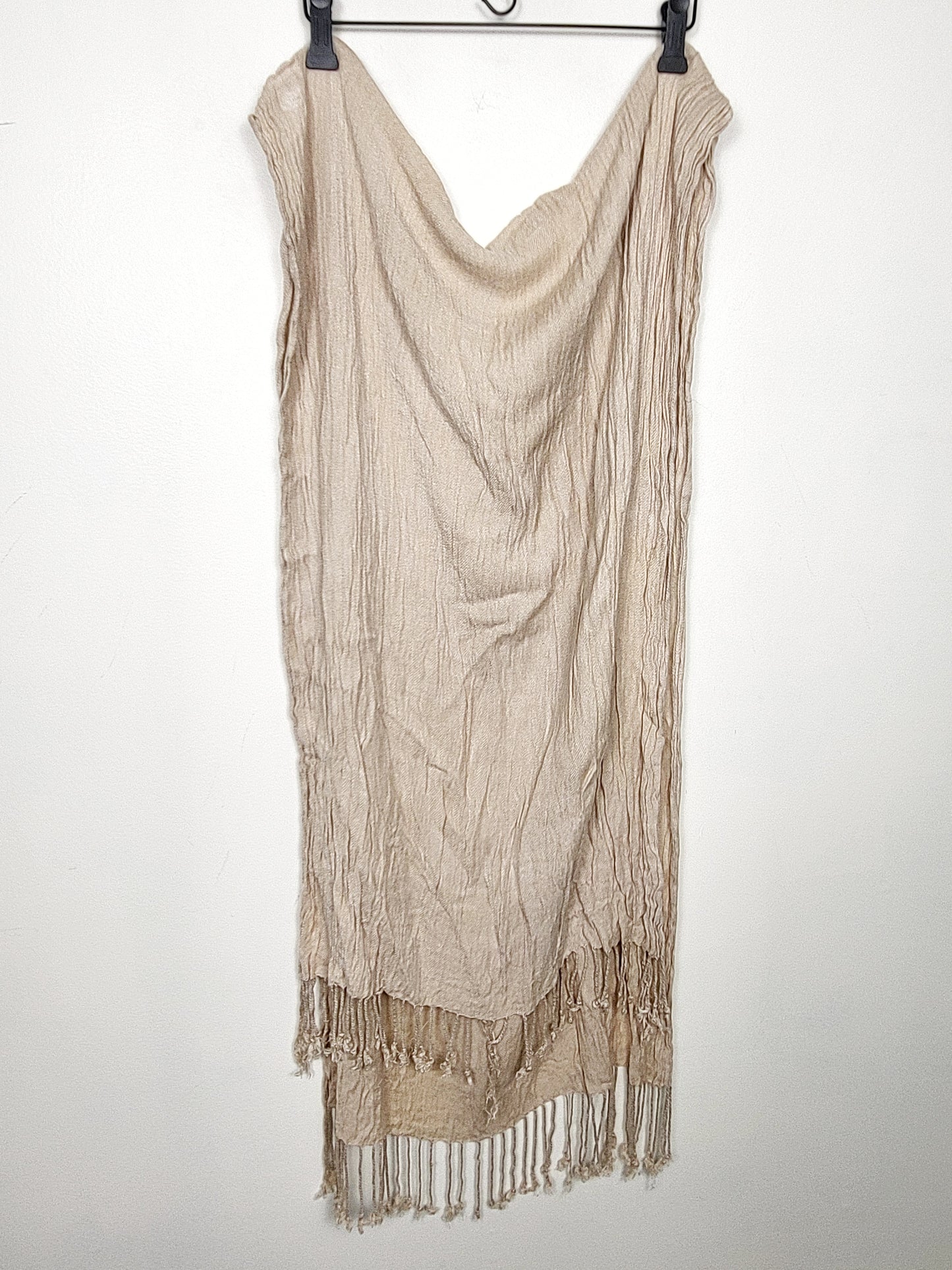 Beige scarf / shawl