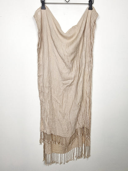 Beige scarf / shawl