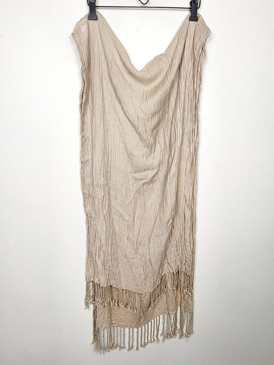Beige scarf / shawl