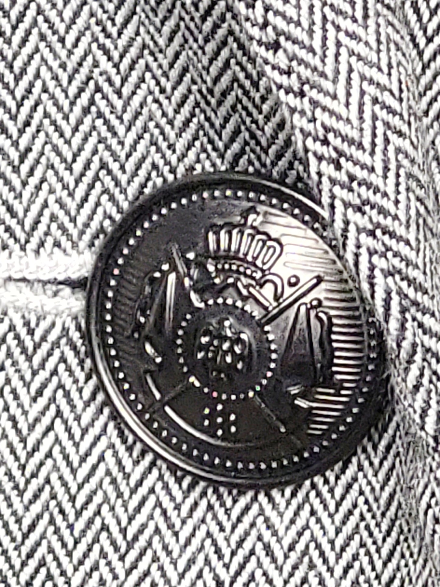 Kenneth Cole Select grey single breasted blazer. Size small