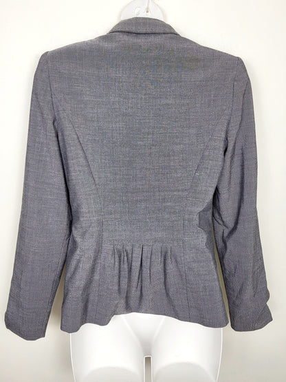 Papaya Tailoring grey single breasted blazer. Size 8 (measures as a small)