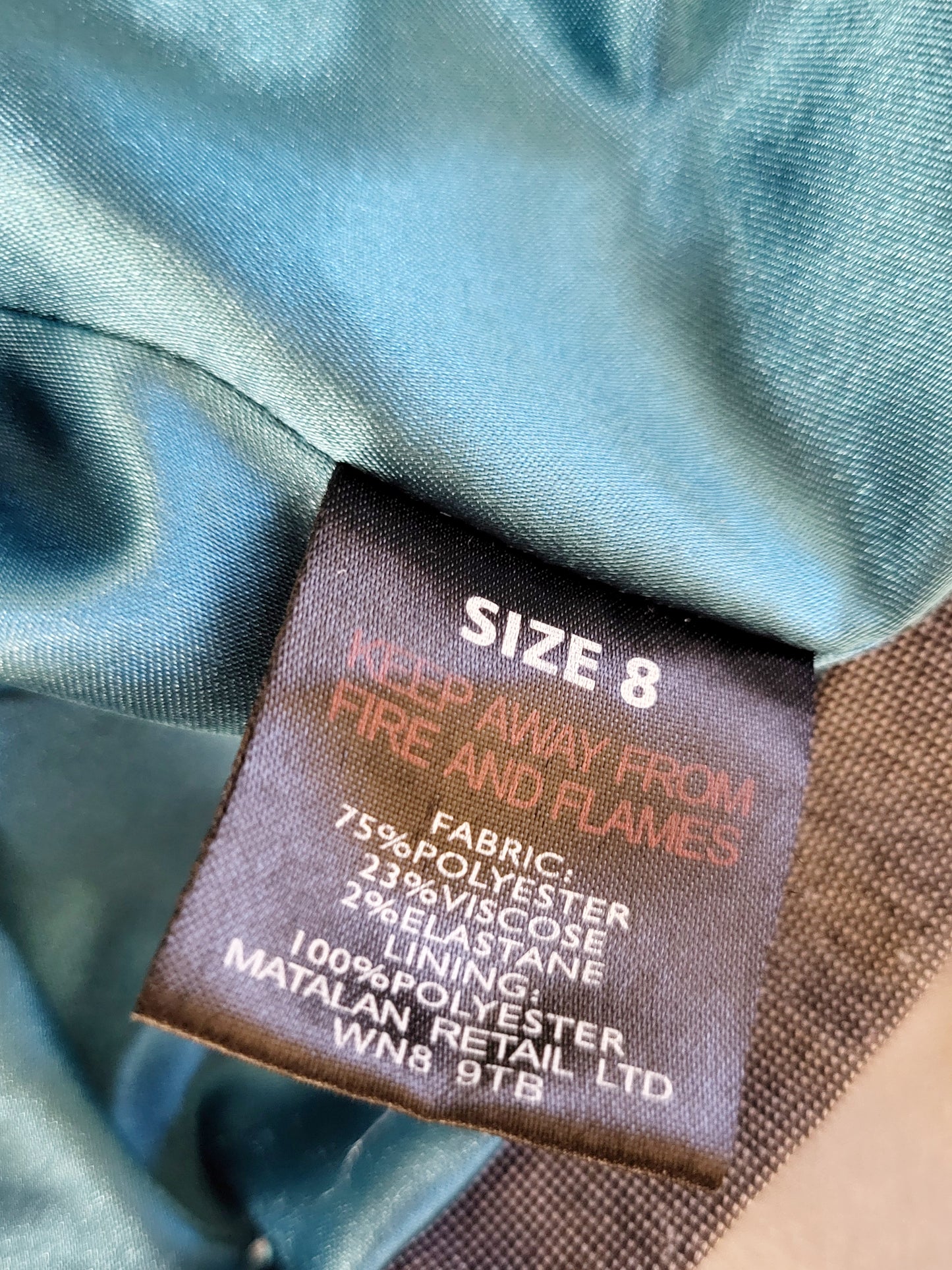 Papaya Tailoring grey single breasted blazer. Size 8 (measures as a small)