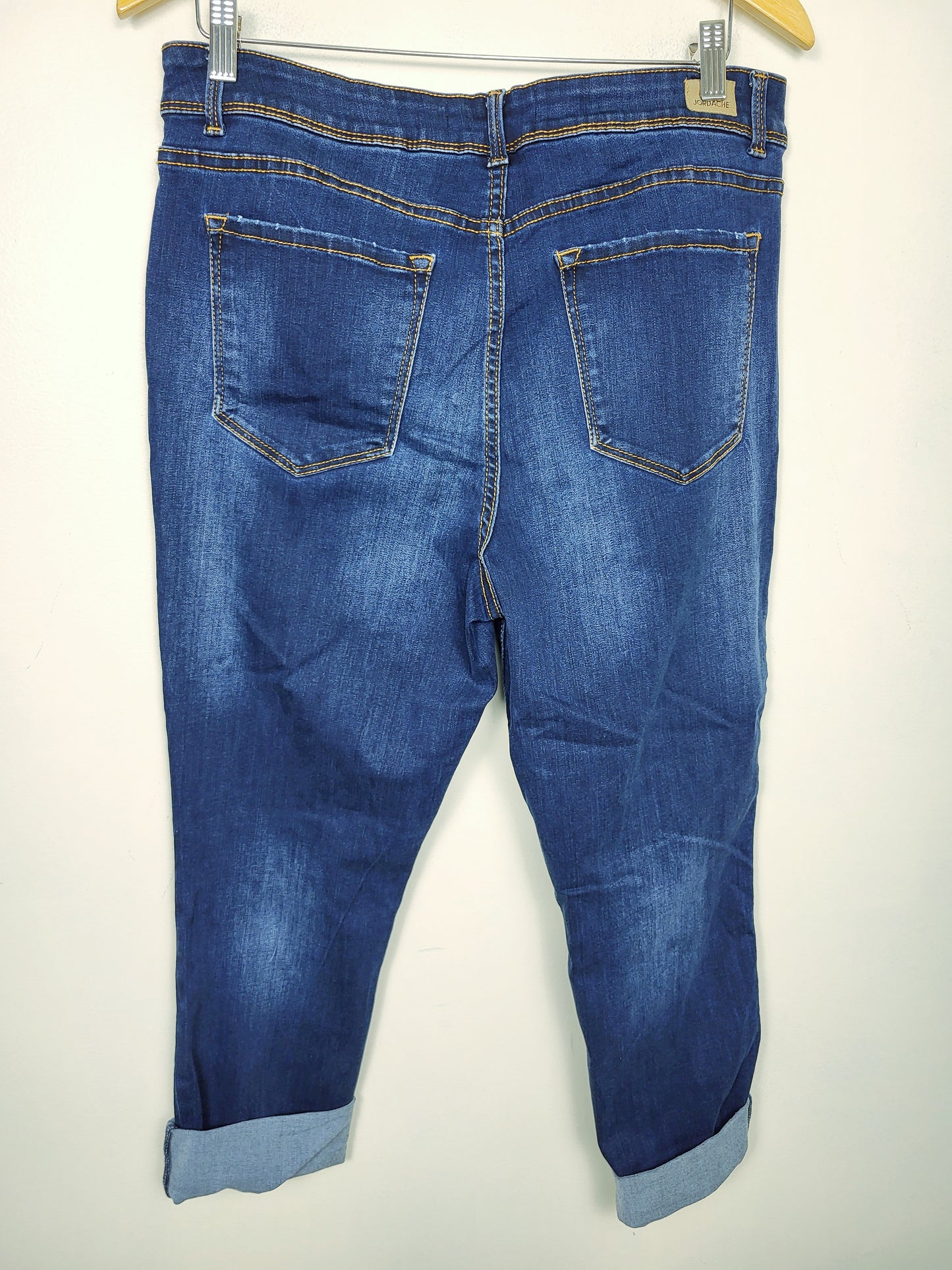 Jordache high rise ankle skinny jeans. Size 16