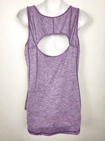 Old Navy heathered purple Go Dry tank top. Size XL