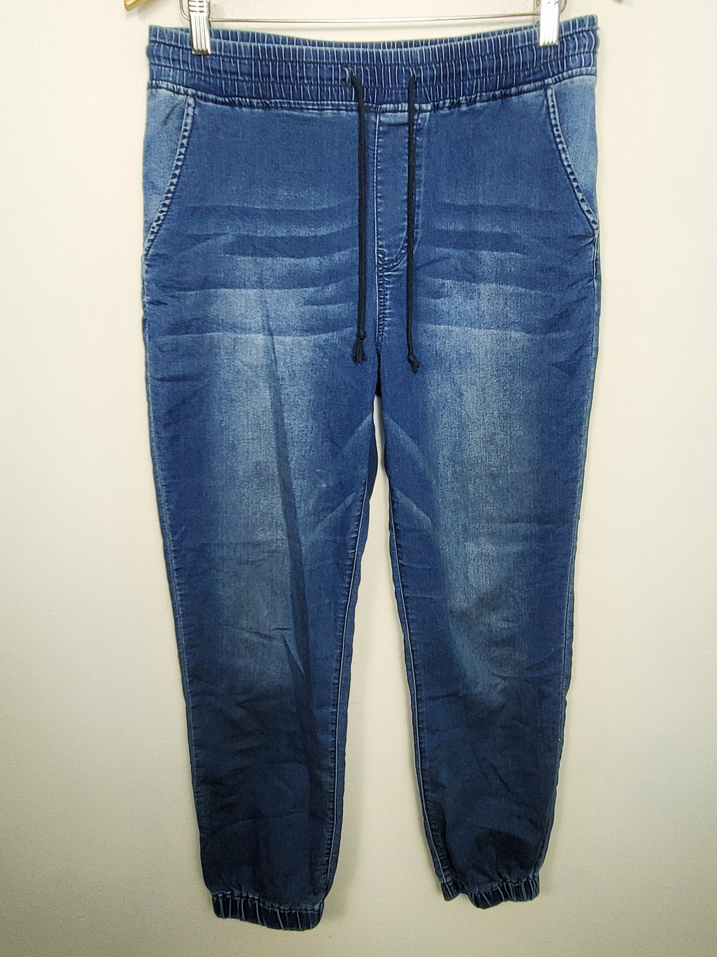 YMI Kozy Fit denim joggers. Size large
