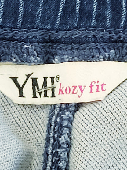 YMI Kozy Fit denim joggers. Size large