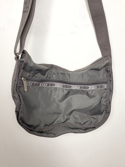 LeSportsac grey Classic Hobo nylon shoulder bag