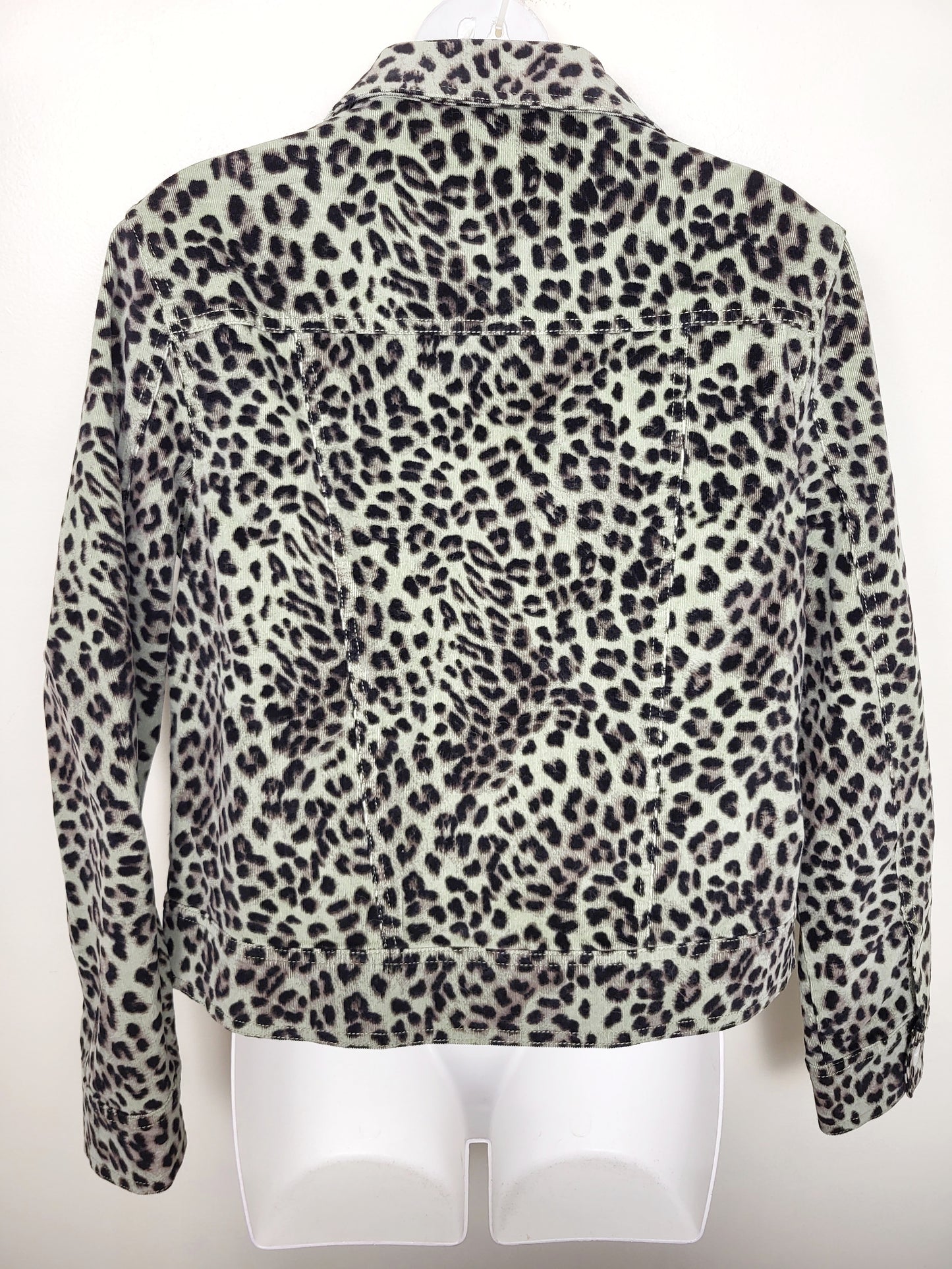 Tommy Bahama animal print corduroy jacket. Size medium