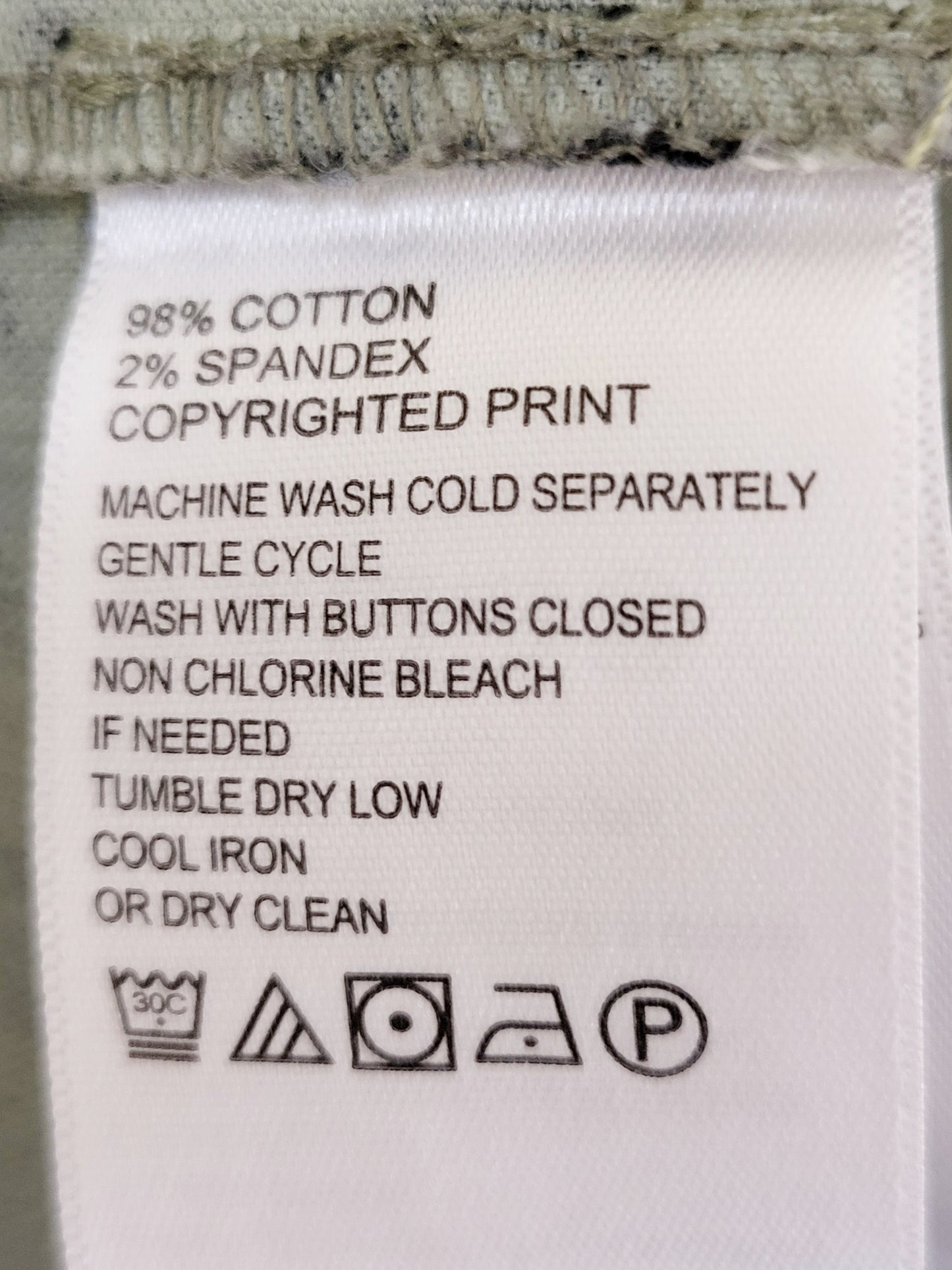 Tommy Bahama animal print corduroy jacket. Size medium