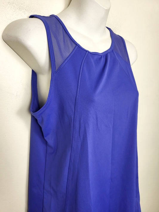 Spyder blue active tank. Size small