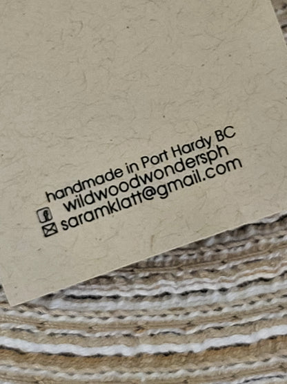 NEW - Wildwood Wonders wooden dangly heart earrings