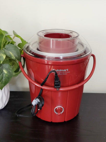 Cuisinart Frozen Yogurt, Ice Cream & Sorbet Maker (sorry, no shipping)