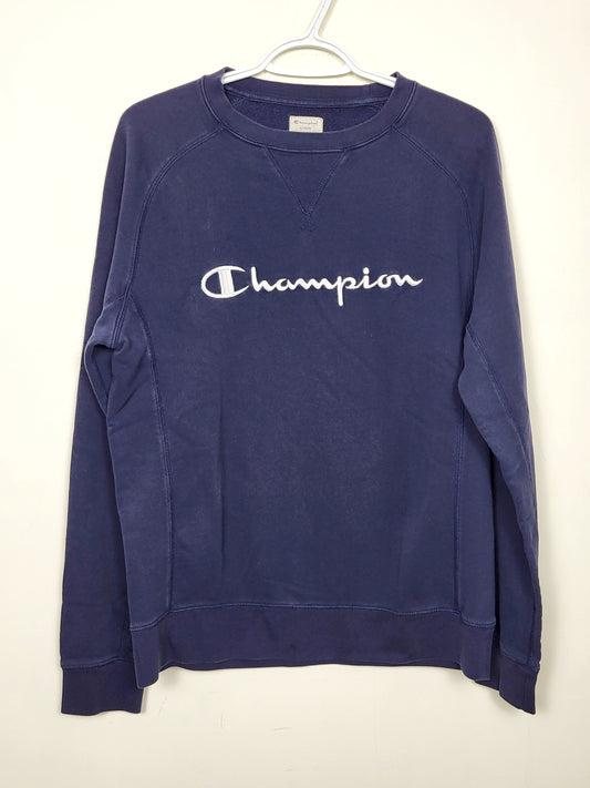 Champion navy crewneck sweater. Size small