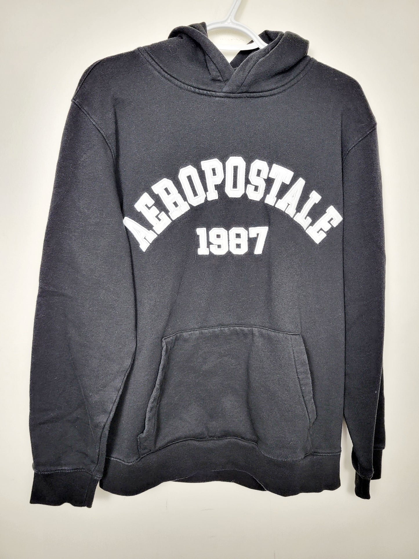 Aeropostale black zip up hoodie. Size large