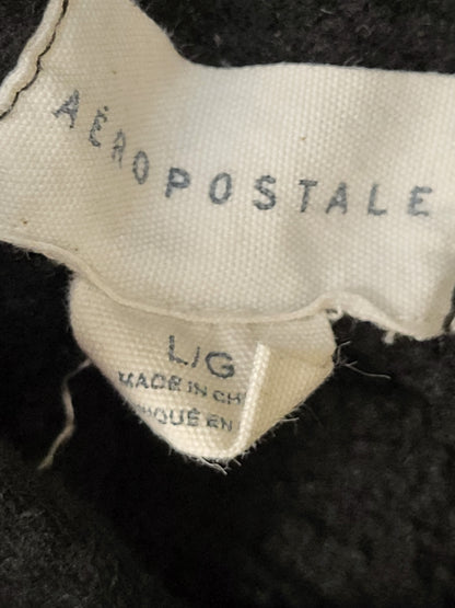 Aeropostale black zip up hoodie. Size large