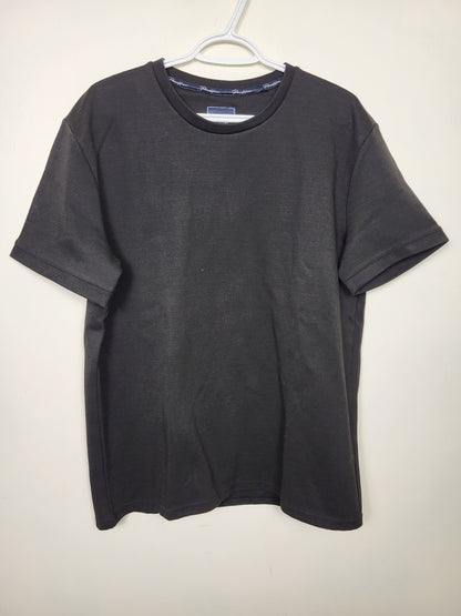 Paraffin Couture London black thick knit t-shirt. Size large