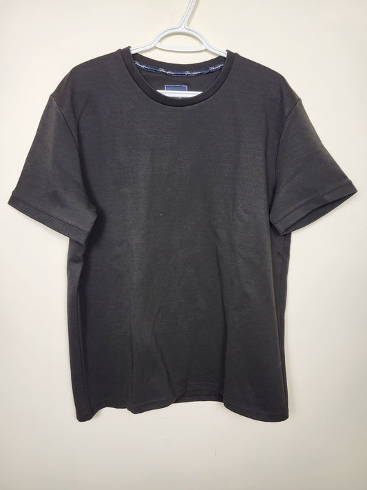 Paraffin Couture London black thick knit t-shirt. Size large