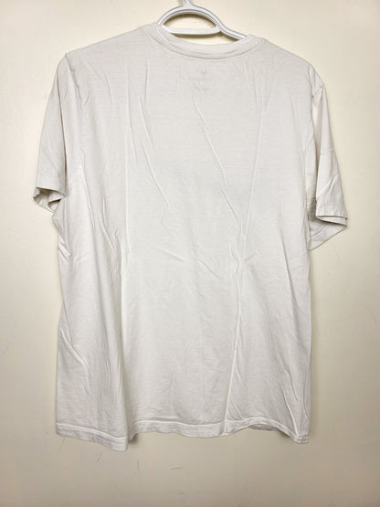 Nike white cotton blend t-shirt. Size large