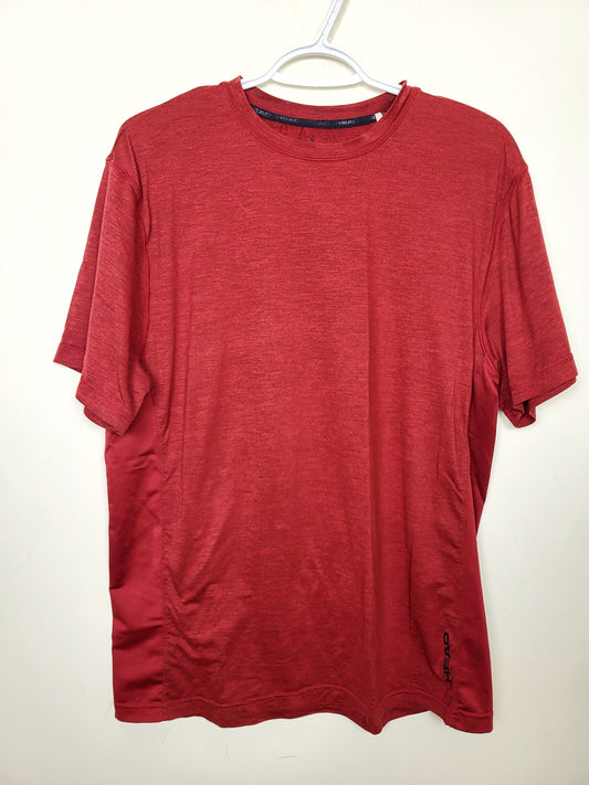 Head red active t-shirt. Size large