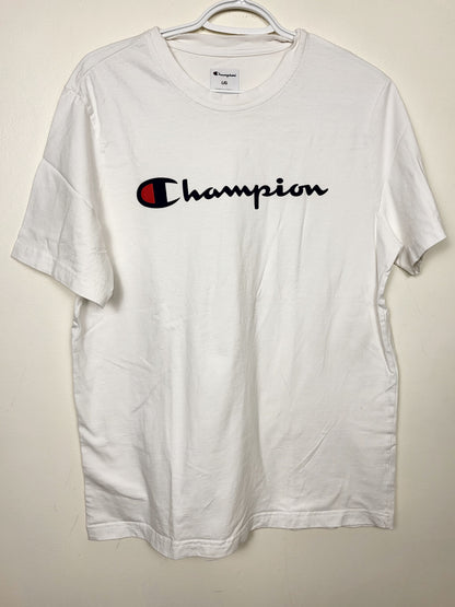 Champion white t-shirt. Size large