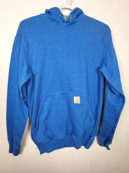 Carhartt blue loose fit hoodie. Size XS - AS IS