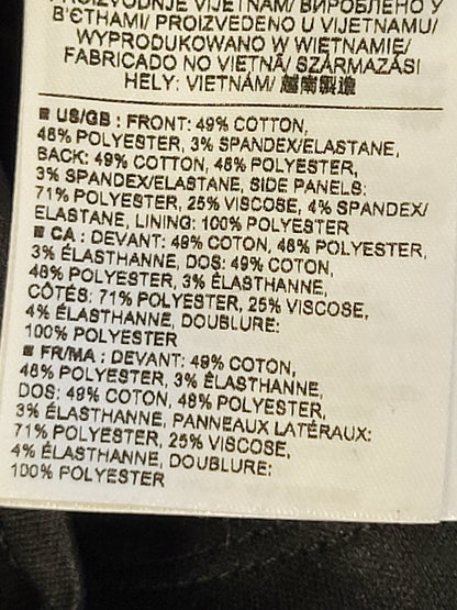 Banana Republic black and blue snakeskin ponte sheath midi dress. Size 10