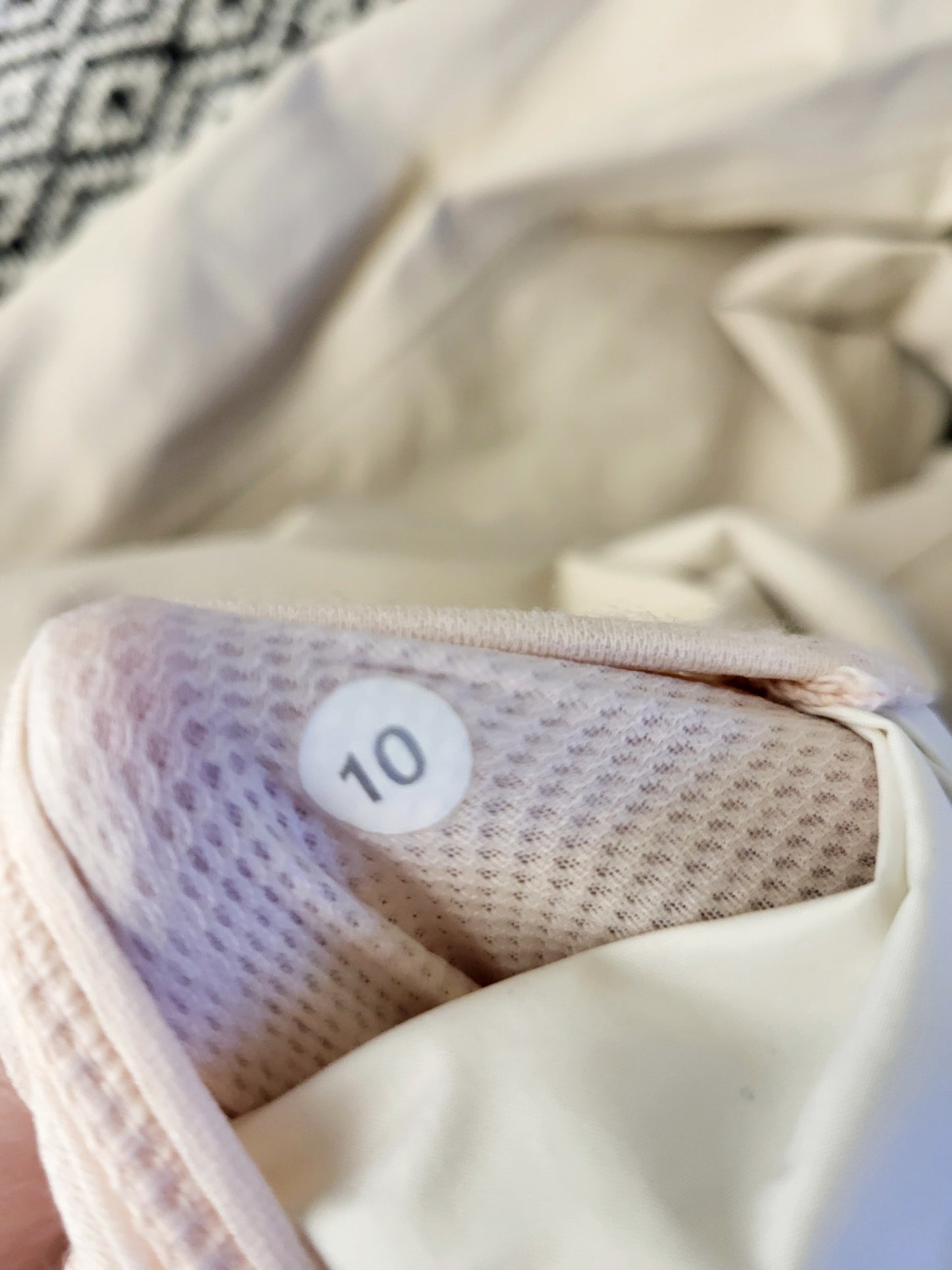 Lululemon Rain On Jacket in cashew colour. Size 10