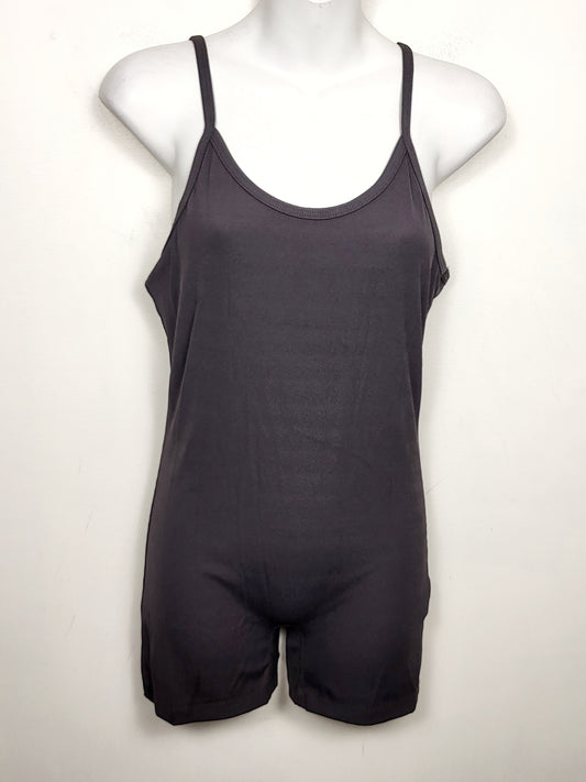 NEW - Blue Buttercup dark grey ribbed. Size large