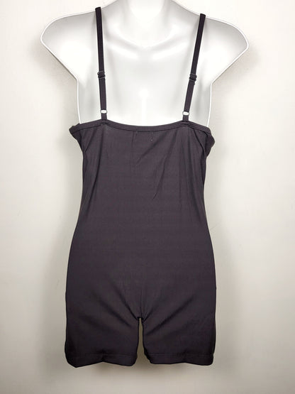 NEW - Blue Buttercup dark grey ribbed. Size large