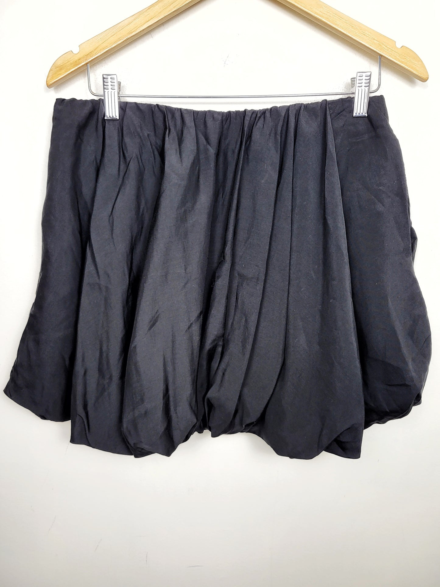 NEW - Minkpink black poof mini bubble skirt. Size large