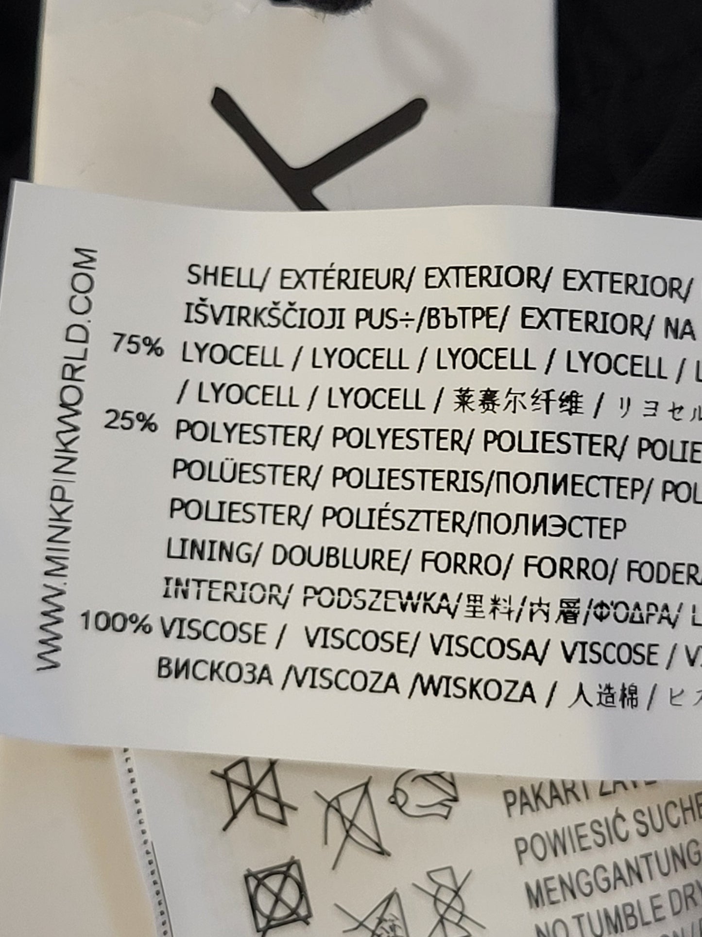 NEW - Minkpink black poof mini bubble skirt. Size large