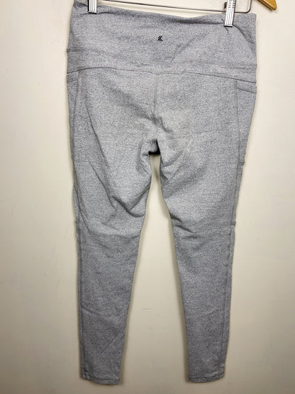 Kyodan grey leggings with pockets. Size medium