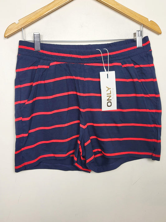 NEW - Only navy and red striped shorts. Size medium