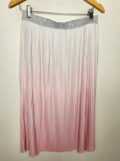 NEW - Only pink ombre pleated "Cloud Dancer" skirt. Size medium