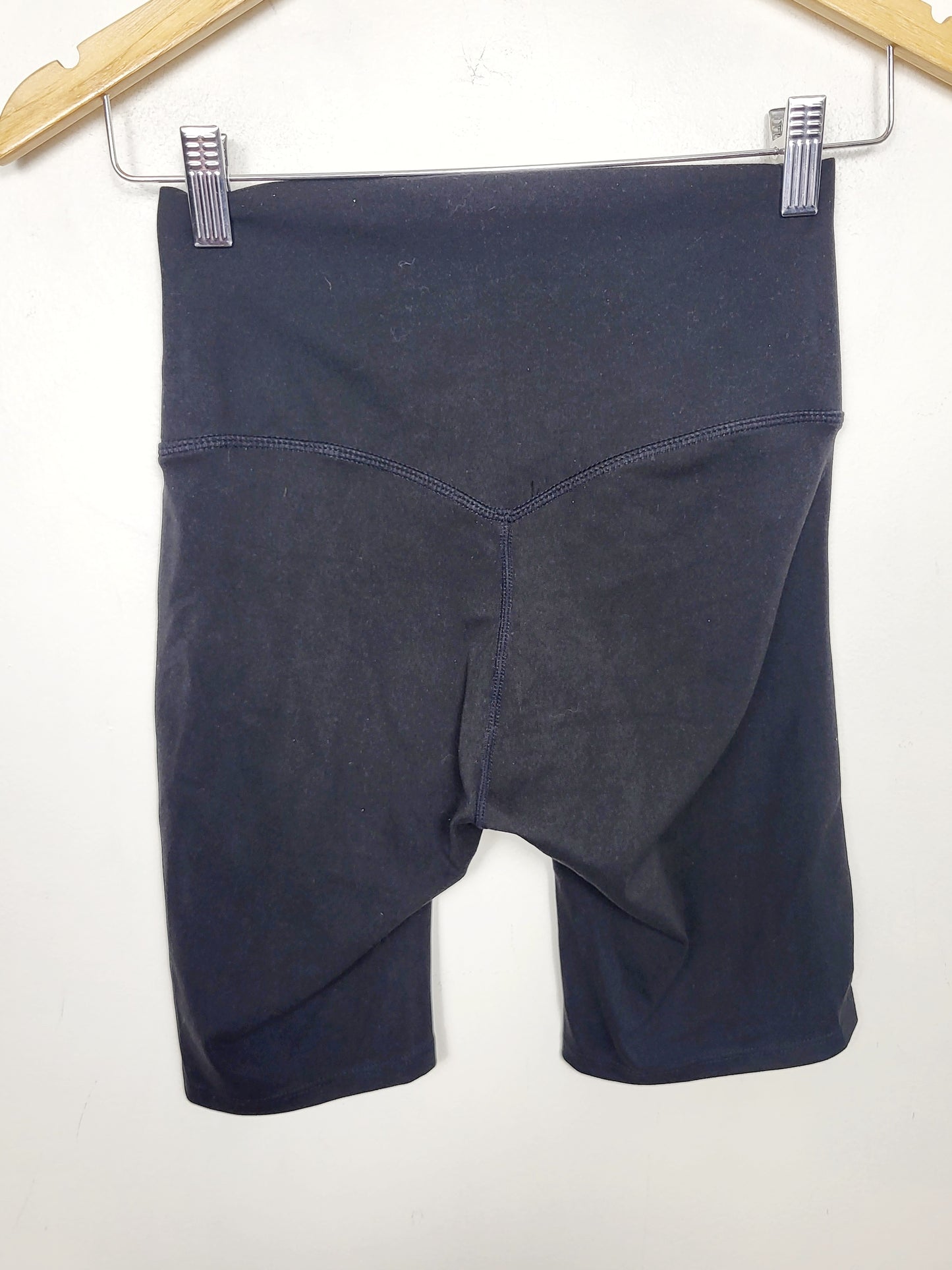 Zenana black bicycle shorts. Size medium