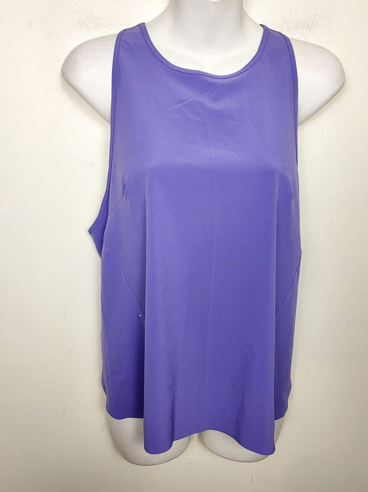 Lululemon Lightweight Stretch Running Tank Top in Charged Indigo colour. Size 8