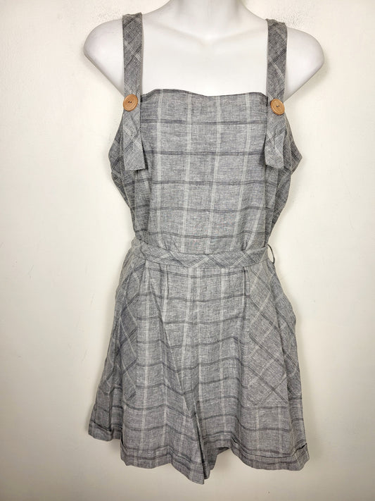 NEW - Bleed Clothing grey hemp "Hanni" jumpsuit - multiple sizes available