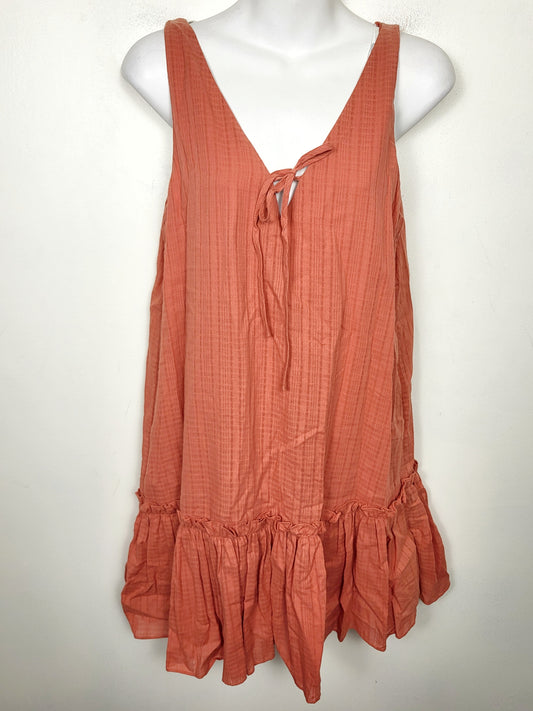 NEW - Minkpink terracotta "No Plans" sleeveless mini dress. Size small