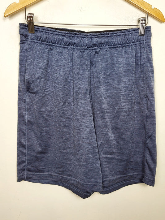 90 Degrees blue active shorts with inner drawstring. Men's medium