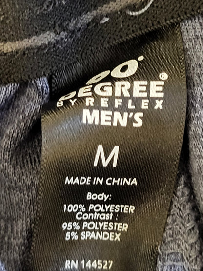 90 Degrees blue active shorts with inner drawstring. Men's medium