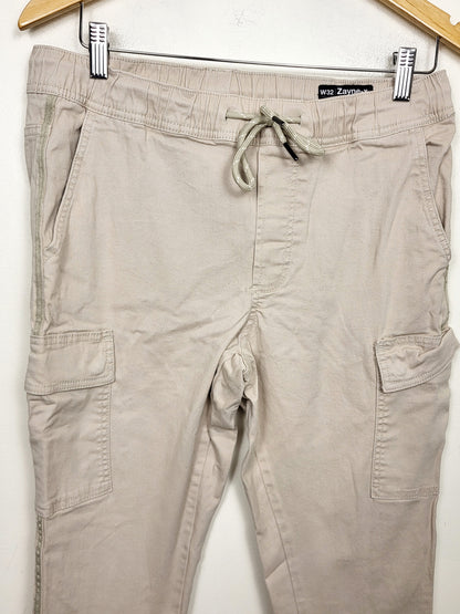 Buffalo David Bitton "Zayne-X" slim straight cargo joggers. Size 32