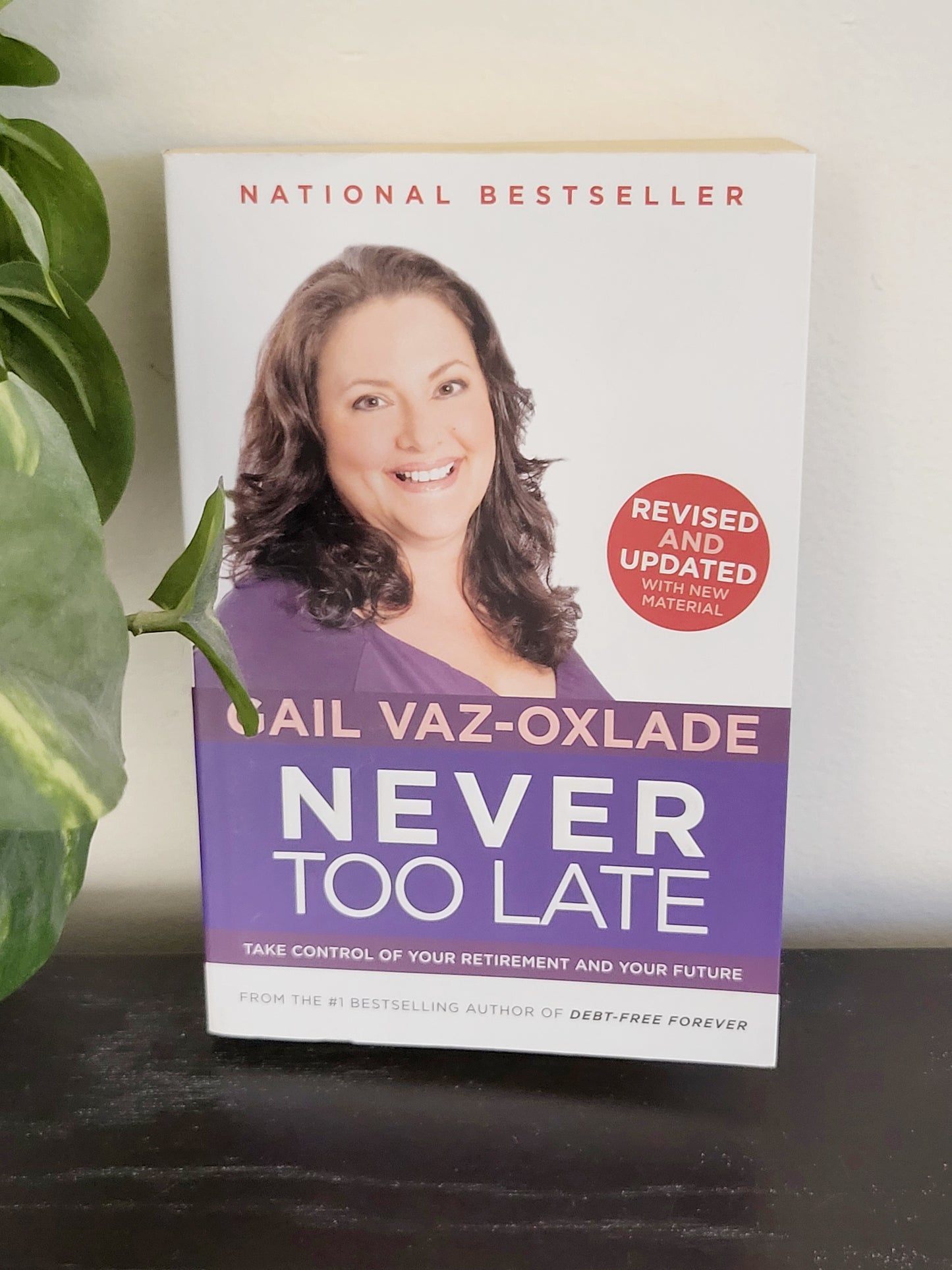 Never Too Late. Soft cover book