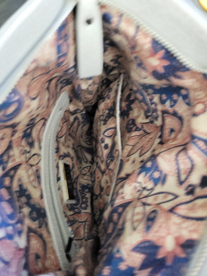 Urban Expressions gray vegan leather Lennon backpack