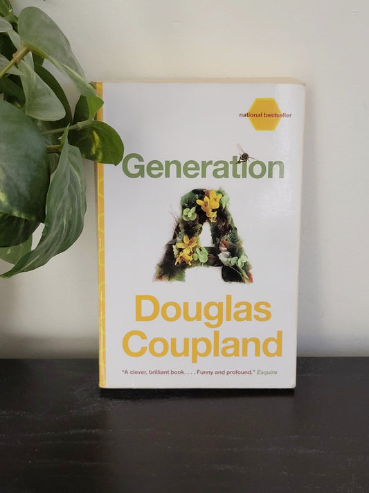 Generation A. Soft cover Douglas Coupland novel