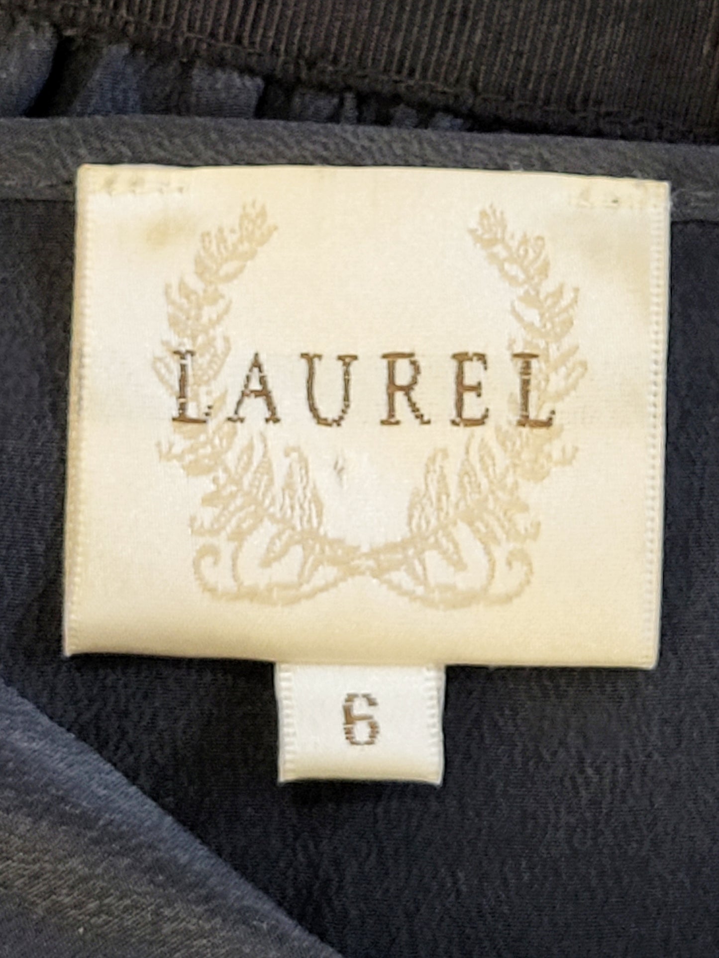 Anthropologie Laurel black 100% silk shift dress. Size small