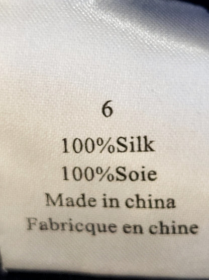 Anthropologie Laurel black 100% silk shift dress. Size small